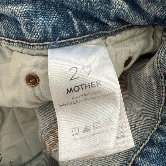 MOTHER SUPERIOR The Tomcat High Rise The Confession Light Blue Jeans Womens 29 - Picture 6 of 11